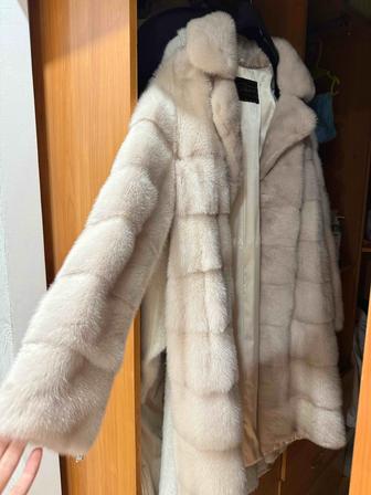 натуральная норковая шуба