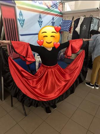 Испанский костюм юбка на девочку