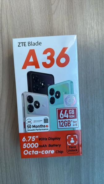 Смартфон ZTE BLADE A36 /64GB продам новый