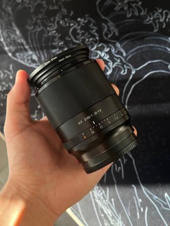 Объектив Viltrox sony e full frame 28mm f1.8