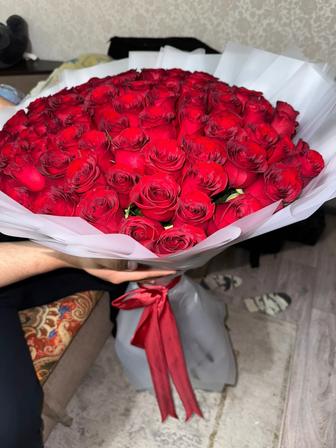 Продам букет 101 Роза свежие