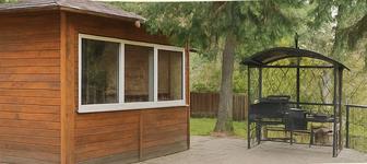 Сдам беседку в черте города возле реки.