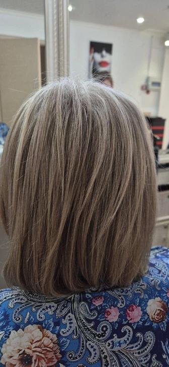 Окрашивание, сложное окрашивание, мелирование.