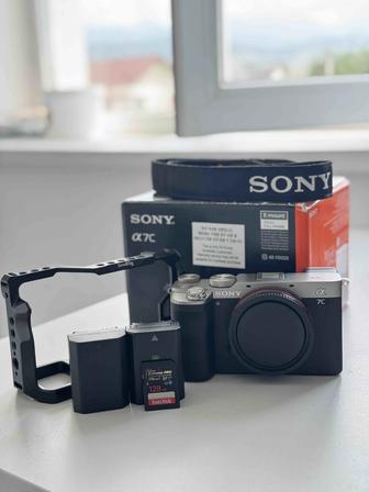 Камера Sony a7c (полный комплект)