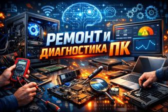Ремонт, диагностика, настройка ПК и ноутбуков