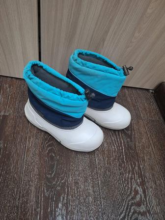 Сапоги резиновые теплые