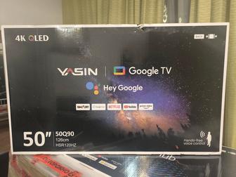 НОВЫЙ Yasin 130 см 4К QLED smart tv телевизор