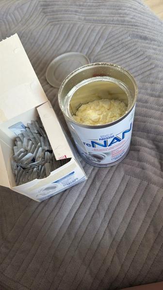 Отдам смесь и обогатитель для недоношенных и маловесных