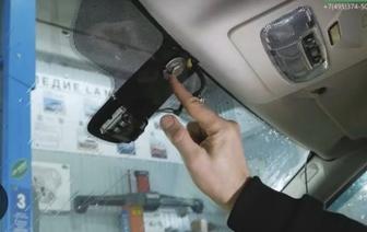Вклейка зеркала заднего вида. Реставрация автостекол ( трещины,сколы).