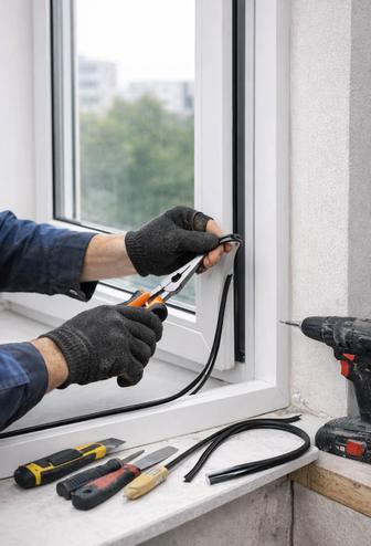 Ремонт и установка пластиковых окон и дверей