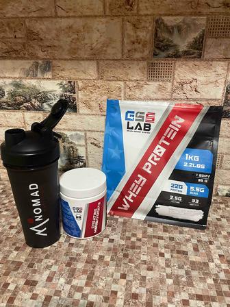 Протеин и креатин моногидрат