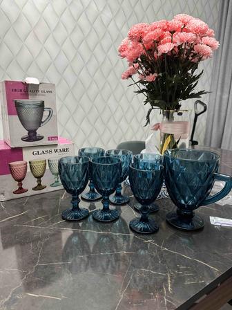Продам набор бокалов с графином