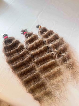 Натуральные волосы,крашеные