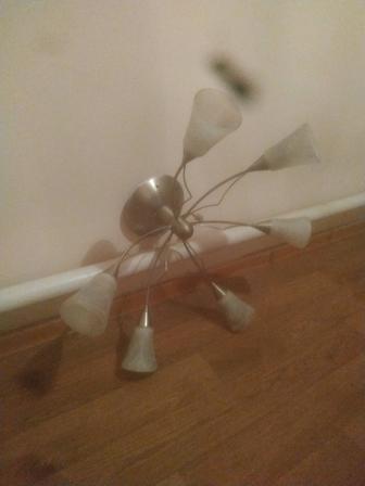 Люстра итальянская, на 6 лампочек