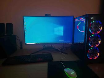 Игровой мощный компьютер i7 9700/ GTX 1660 Ti/ 165 Hz Монитор