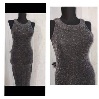 Блестящее платье