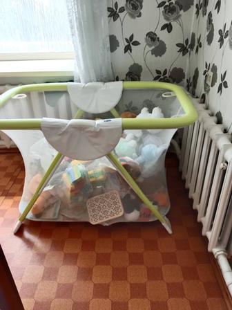 Продам детский стул для кормления, манеж , кроватка