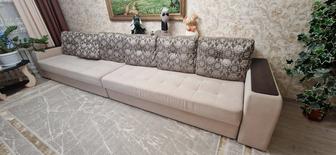 Продам диван, раскладной. С левой стороны имеется ящик для вещей.