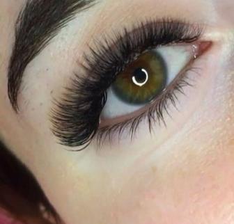 Наращивание ресниц быстрое