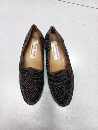 Туфли кожаные Италия