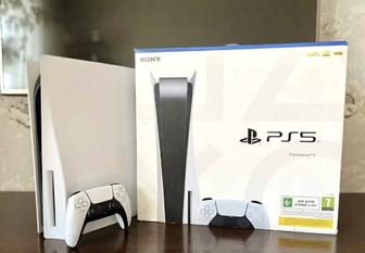 Playstation 5. 2 геймпада 4 игры