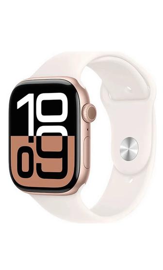 Смарт-часы Apple Watch Series 10 S/M 42 мм золотистый-белый