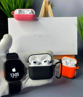 AirPods вПОДАРОК Apple watch 8 ultra2 Series Смарт часы Эпл вотч ультра