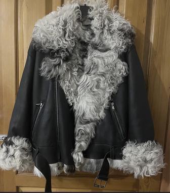 Продам шикарную дубленку авиатор!