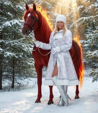 Костюмы снегурочки и деда мороза продажа и прокат