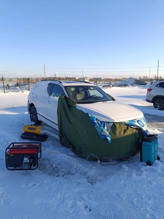 Отогрев Авто Тепловой Пушкой