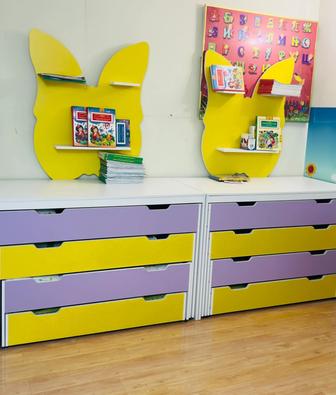 Мебель для детского сада кровать