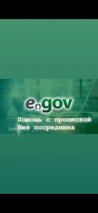 Прописка по городу Алматы , без посредников.