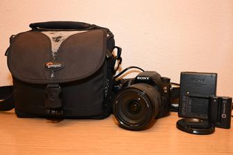 Фотоаппарат Sony Alpha 58 с объективом Sony DT 18135 мм F3.55.6 SAM