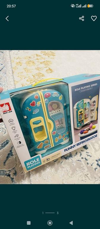 Продам набор холодильник игрушка