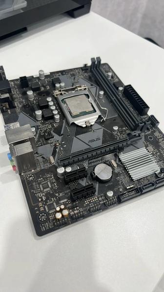 Процессор и Материнская плата intel core i7 9700k, Asus h310m-k r2.0