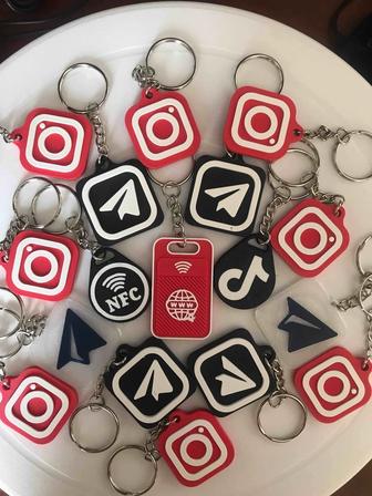 Продам брелки с NFC меткой