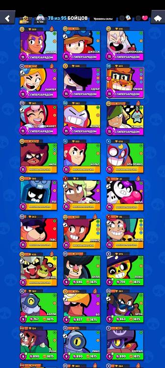 Продаю Аккаунт Бравл Старс