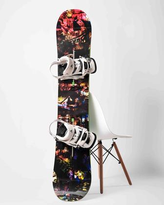 Сноуборд Burton Blunt 156W крепления Mission