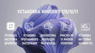 Установка Windows 7 8 10 11
