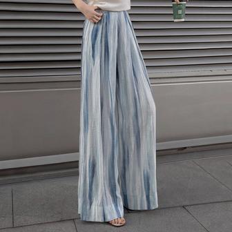 Лёгкие летние брюки-палаццо