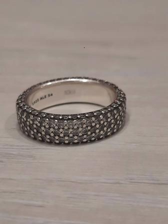 Оригинальное серебряное кольцо, 925 проба, Пандора, 16 размер