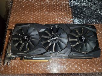 Продам видеокарту Asus rog strix 1070 8gb