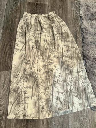 Юбка мраморная на резинке