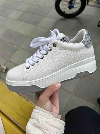 Женские кроссовки из натуральной кожи, Турция, Марио Музи