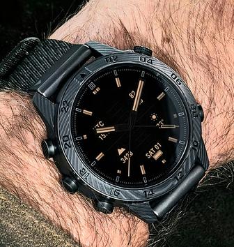 GS Wear MARQ COMMANDER CARBON MIN GPS NFC звонки уведомления спортрежимы