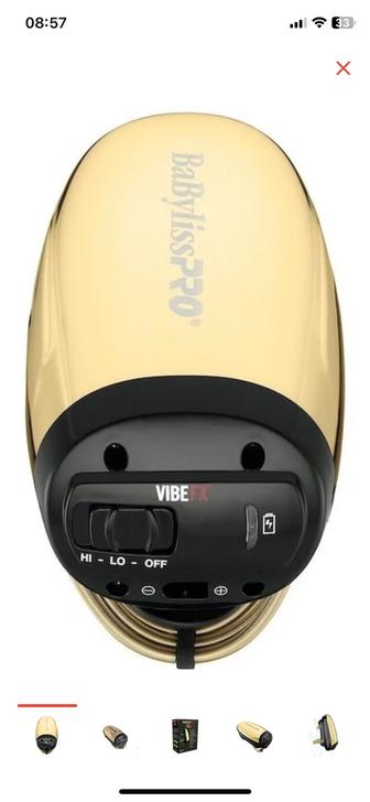 Массажер BaByliss Pro VIBEFX ручной вибрационный