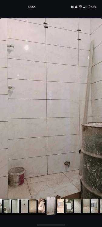 Ремонт кафель,шпаклевка,закатка обделка