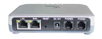 SIP VoIP адаптер Grandstream HT502 2FXS б у