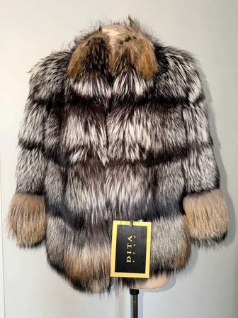 Полушубок из чернобурки