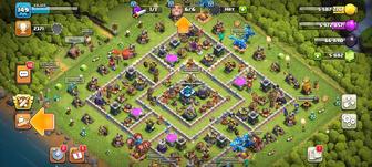 Продам аккаунт Clash of Clans ТХ13